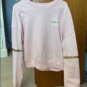 Cute Hollister Pink Long Sleeve Tee